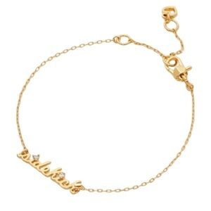 KATE SPADE • Gold Say Yes Sidekick Bracelet